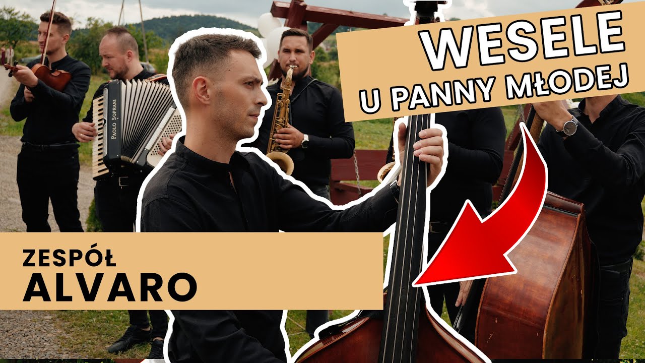 Zespół Alvaro i wesele u Panny Młodej! Tradycyjne polskie wesele! Przyśpiewki weselne. NOWOŚĆ!