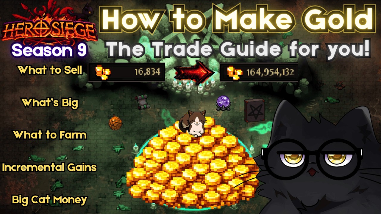 How to Make Gold: Hero Siege Season 9 Trade Guide
