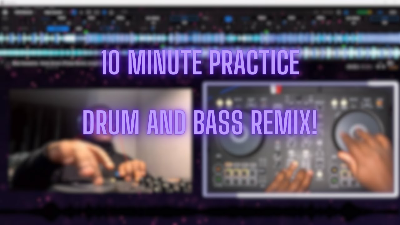 10 Minute Practice Drum And Bass mix!!! #dj #remix #drumandbass #dnb #dnbremix #music #rave #song