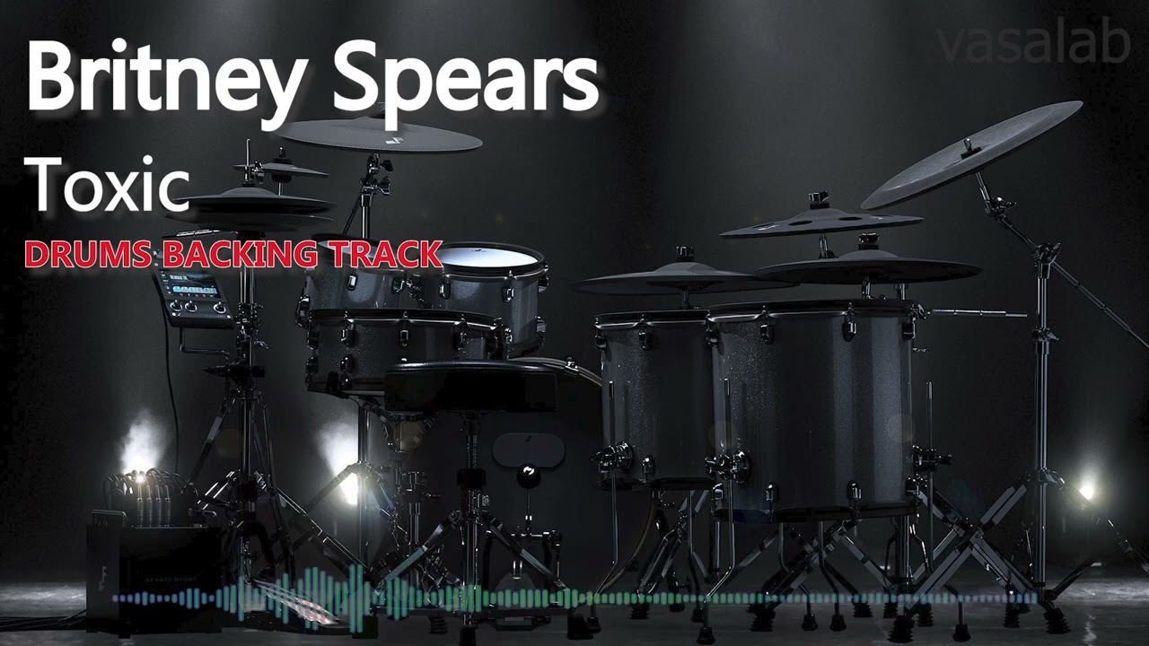 Toxic - Britney Spears | Drums Only | Original backing track