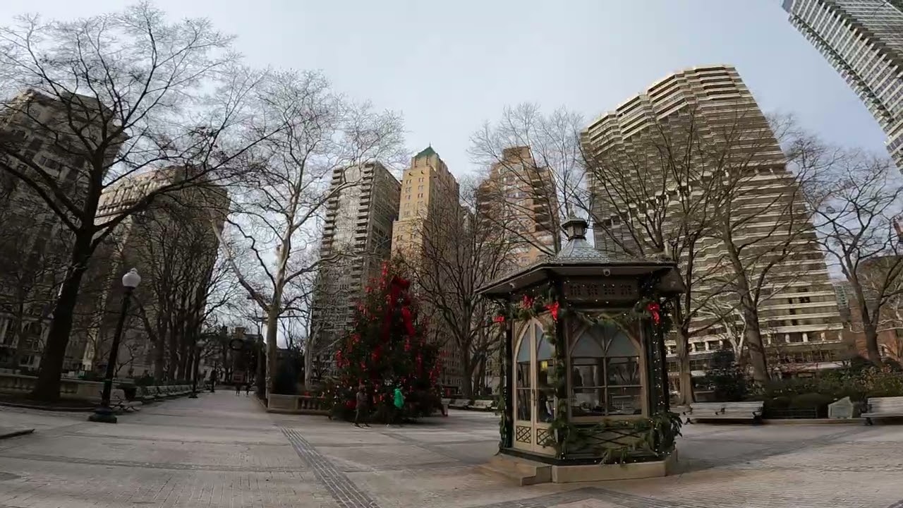 Philadelphia * Mid-Morning Walk * French Quarter through Rittenhouse Square * Farmer's Market * ASMR