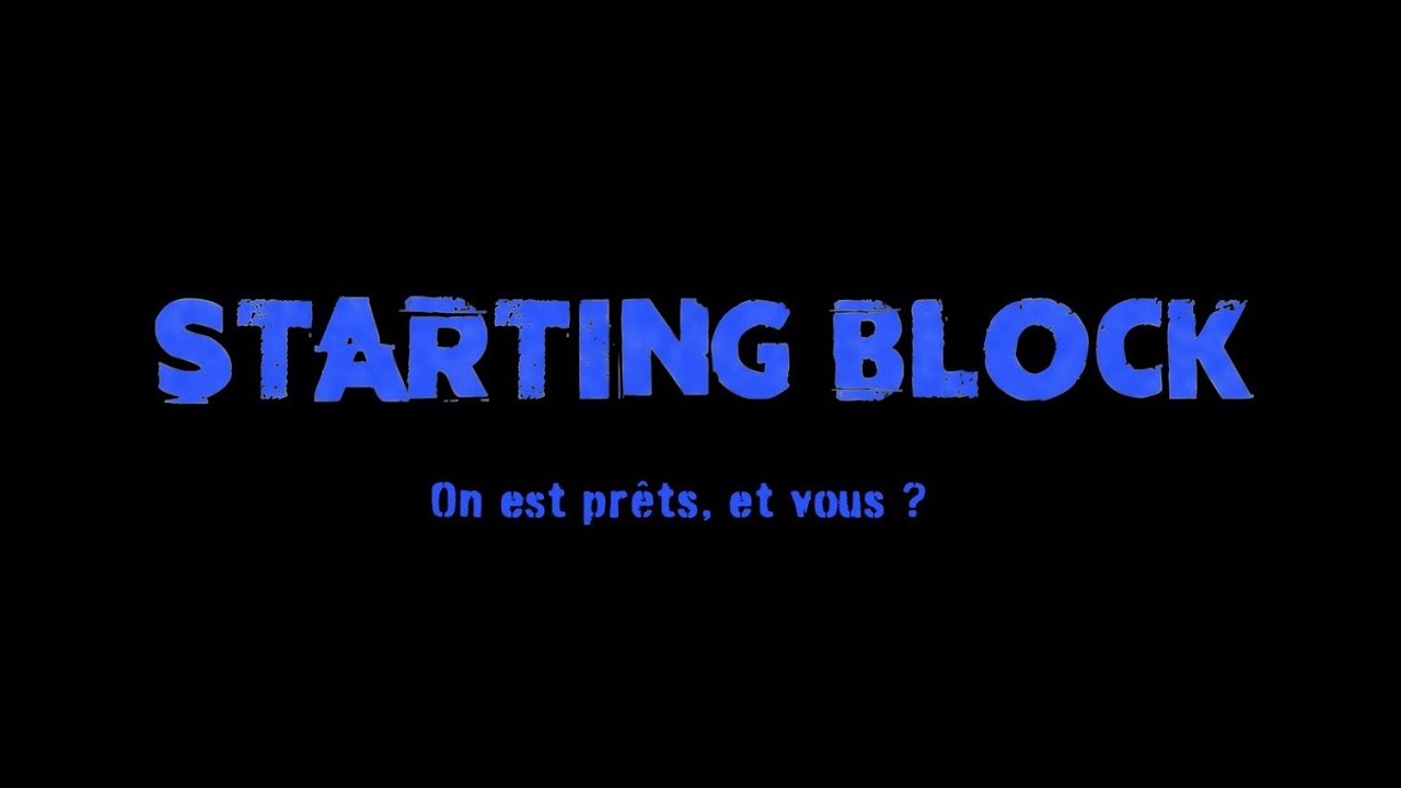 Starting block