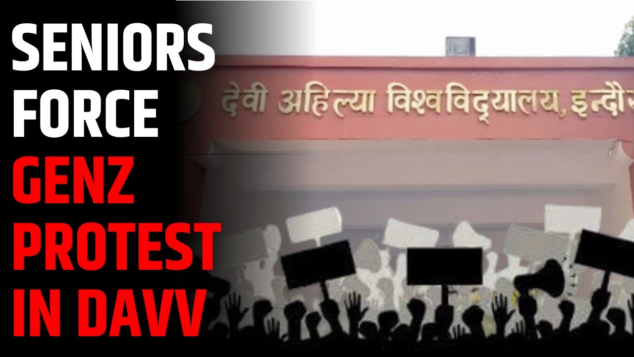 MP @8 PM! Seniors force Gen Z protest in DAVV | EMS TV  30-Sep-2025