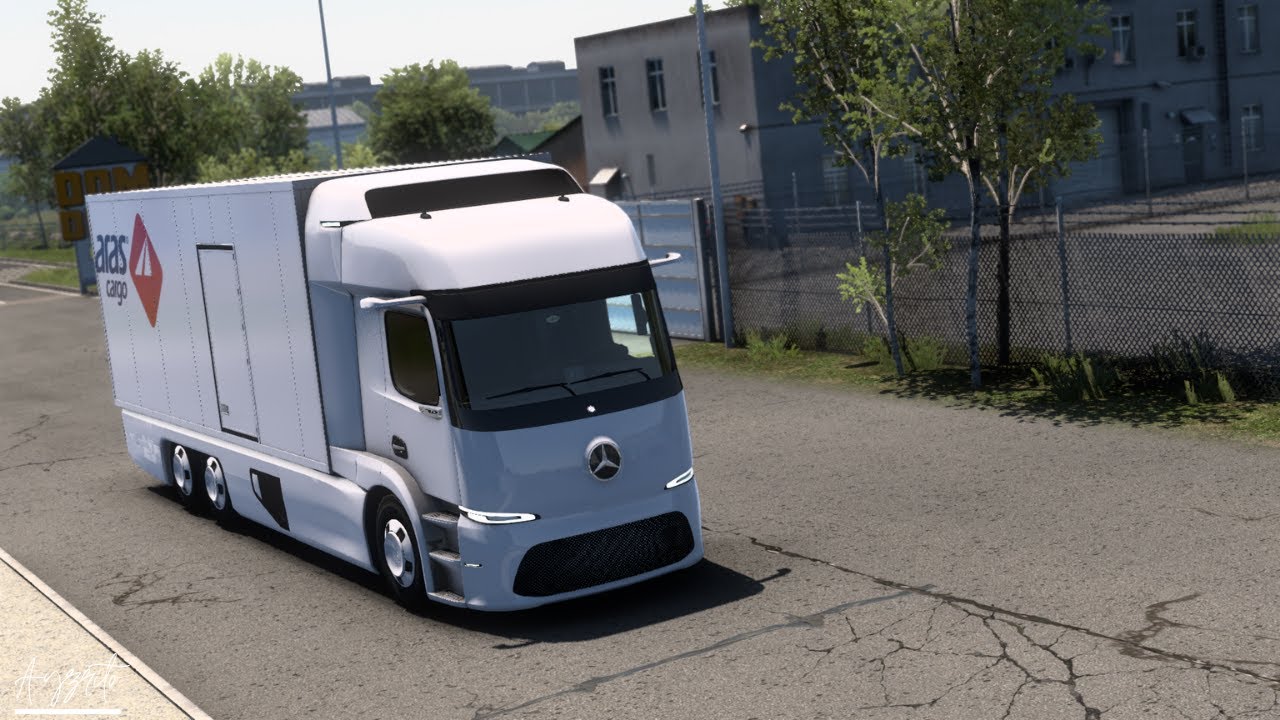 ETS2 1.43 Mercedes Benz Urban-E Truck | Euro Truck Simulator 2 Mods