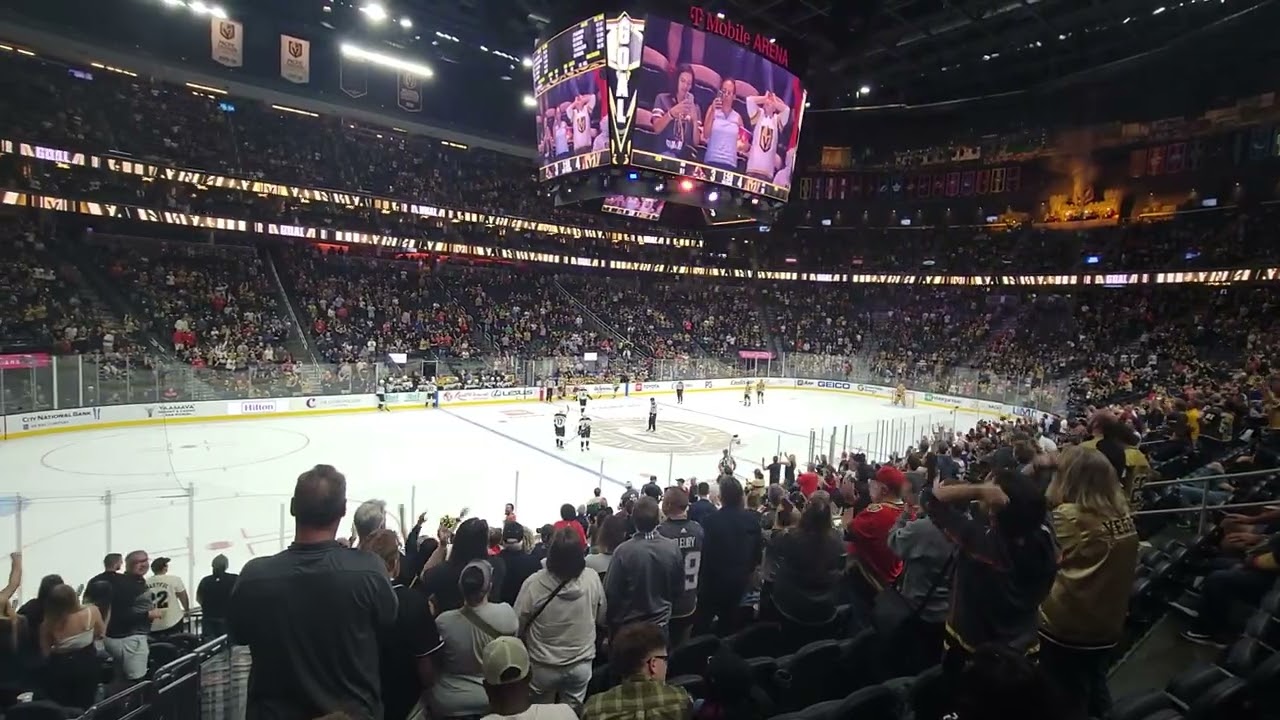 Vegas Golden Knights Goal Horn Live! vs Coyotes (10-4-22)