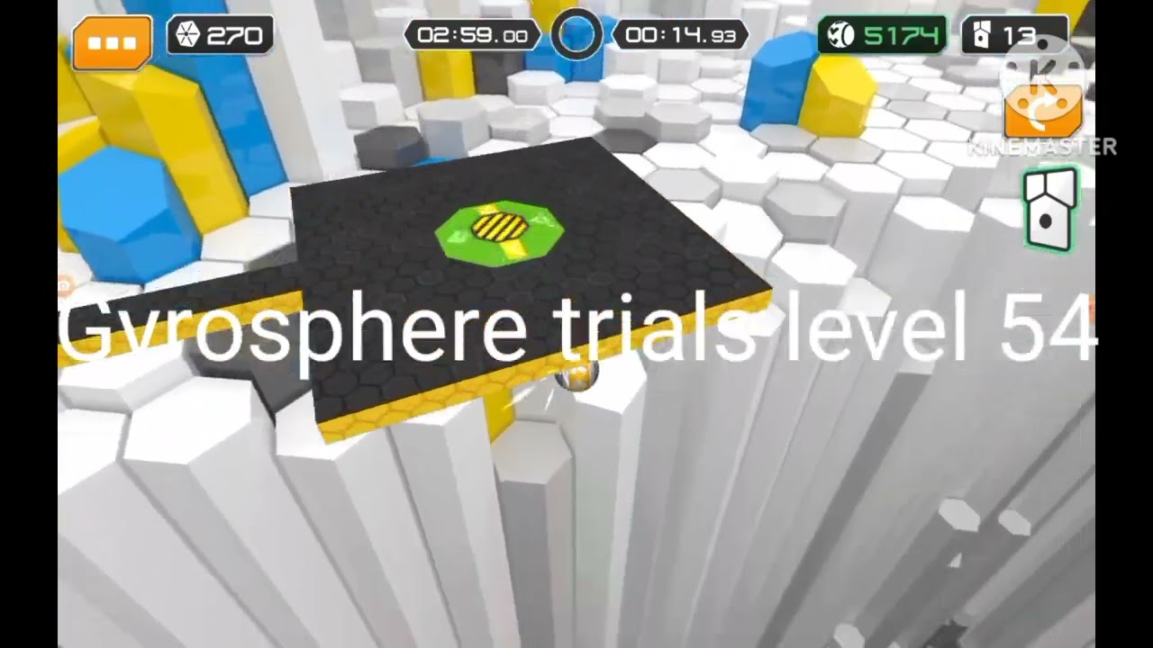Gyrosphere trials all arenas all levels 54 backwards all skips