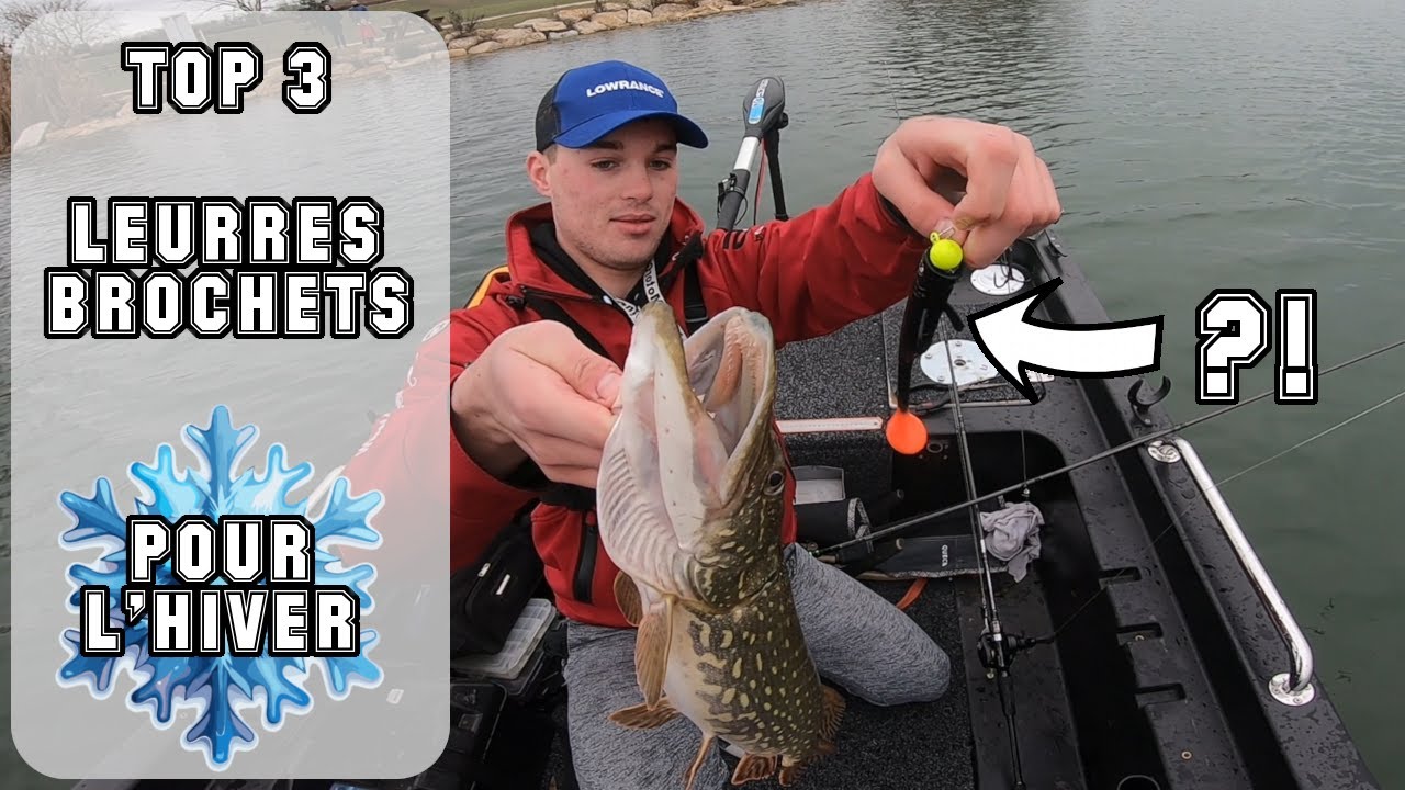 🚨 Top 3 💥 leurres pour la pêche du brochet en hiver VATALION DRUNK BAIT KOFI PERCH