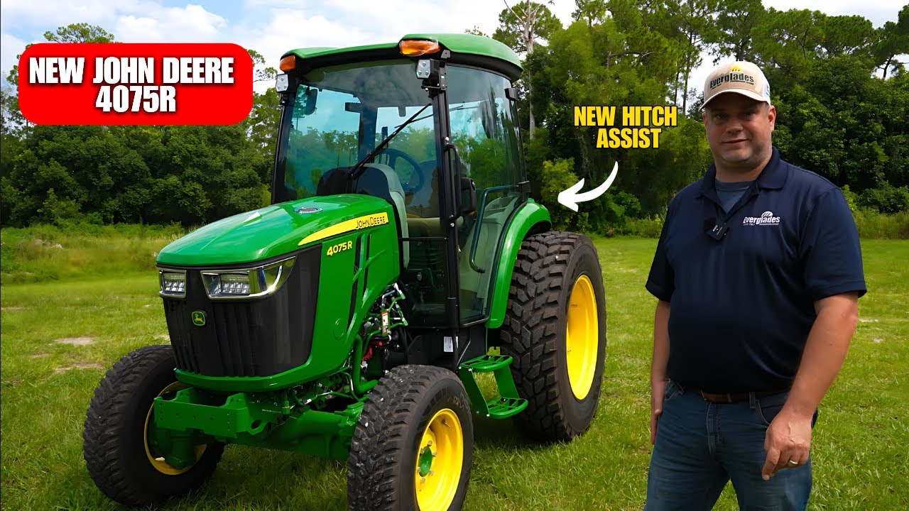 John Deere 4075R | Обзор новой модели 2024 года