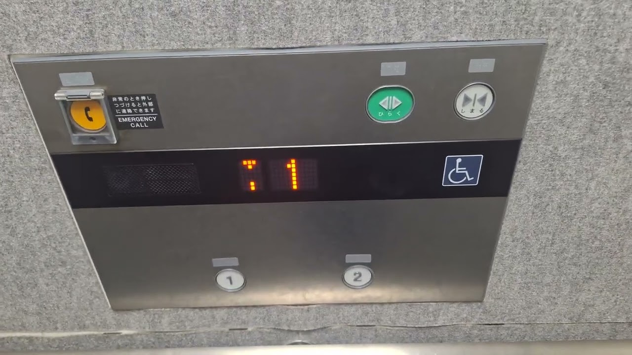 フジテックのエレベーター エクシオール