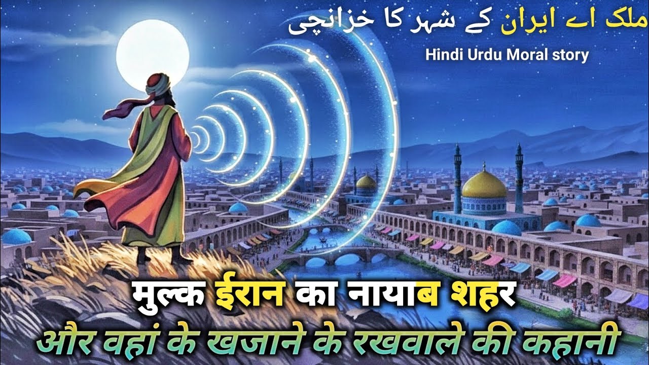 एक बूढ़े खजानची का सफ़र | ईरान के नायाब शहर की दास्तान | Islamic Moral #story | Hindi Urdu #kahani 