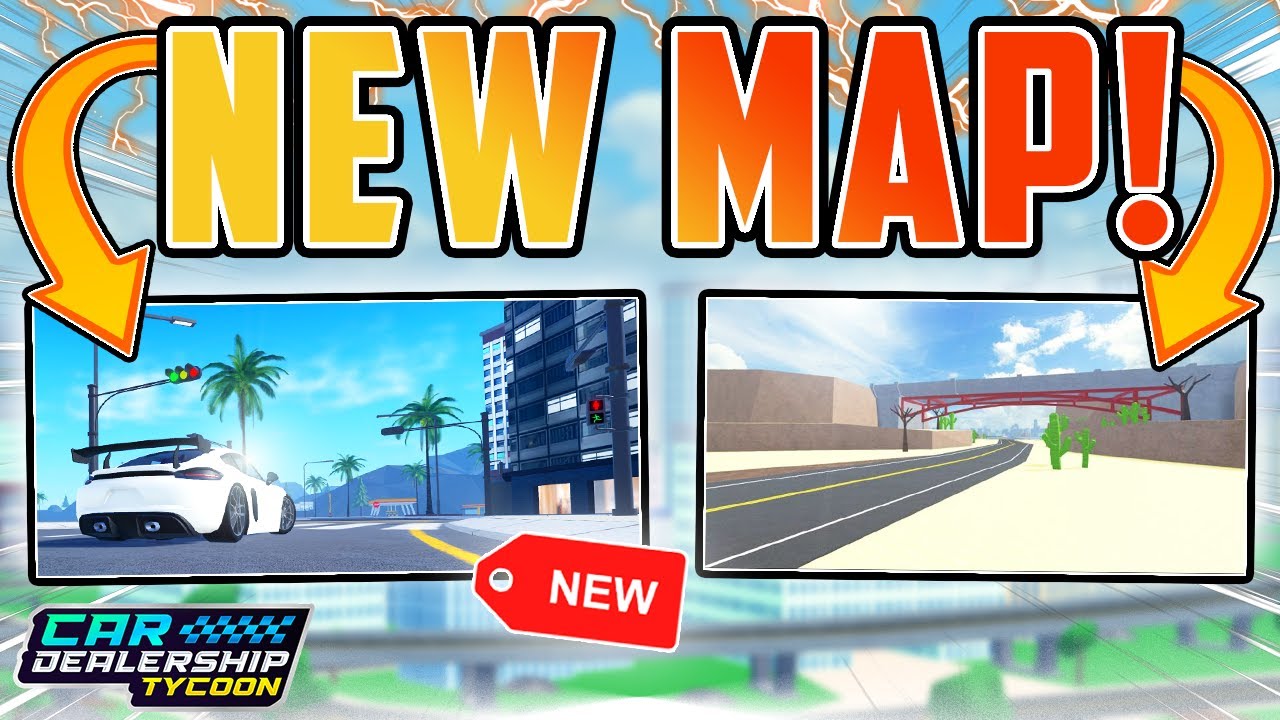 I Played The NEW UNRELEASED MAP EARLY in Car Dealership Tycoon!