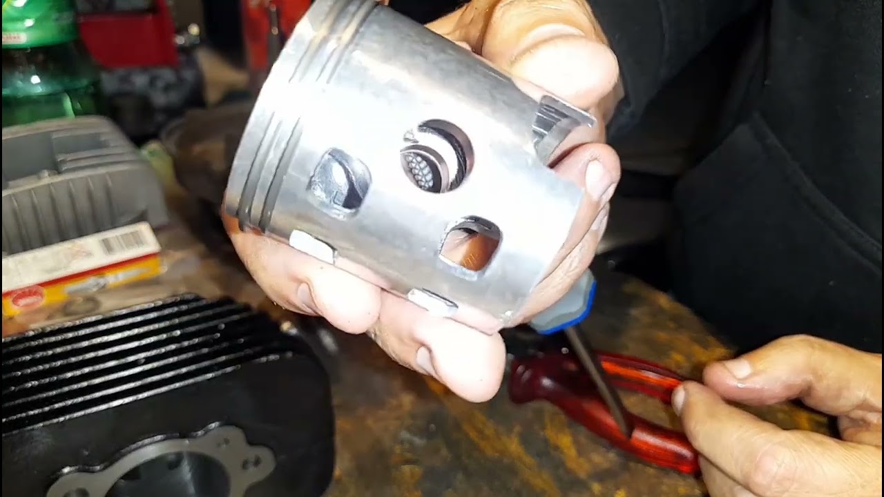 montaggio dr 65 parte 1. piaggio ciao, si, Bravo e gilera cba.