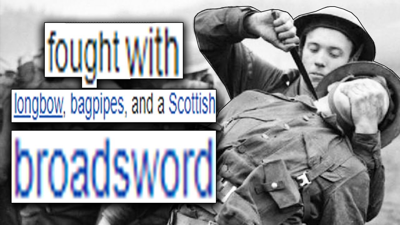 Swords during World War 2 be like