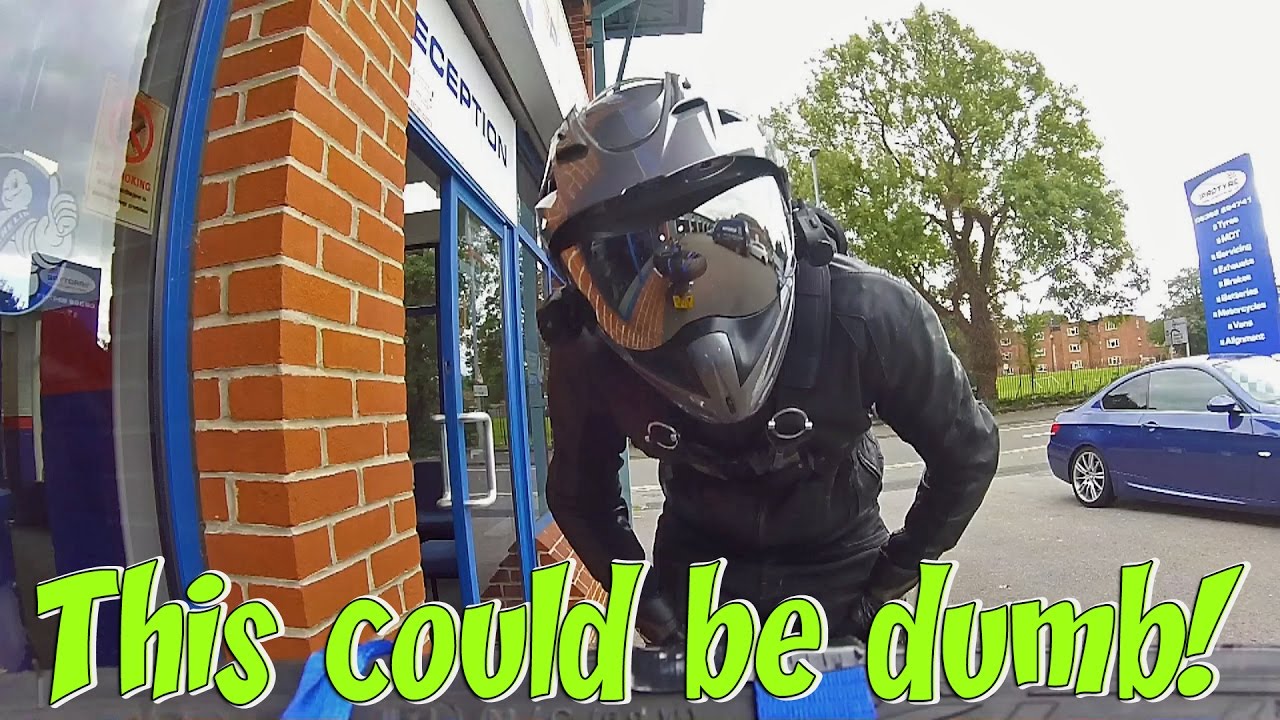 Can this 125cc motorcycle carry it? This could be a dumb idea!
