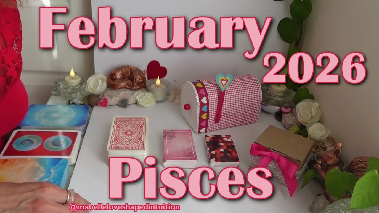 Pisces💖 February 2026~Month Reading,Valentine Card,Conversation Hearts & Love Notes From Your Person