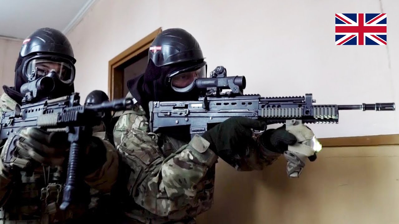 British Army in Urban Operation Training Exercise