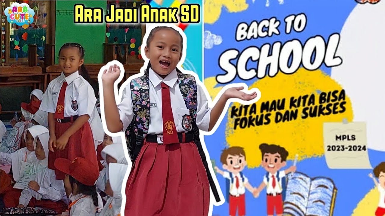 Hari Pertama MPLS Di Sekolah Ara || MPLS SDN Purwadadi ll