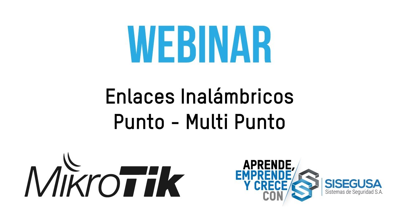 Enlaces Inalámbricos Mikrotik Punto a Multi Punto