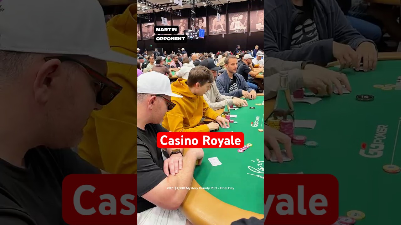 Casino Royale &mdash; Mystery Bounty PLO