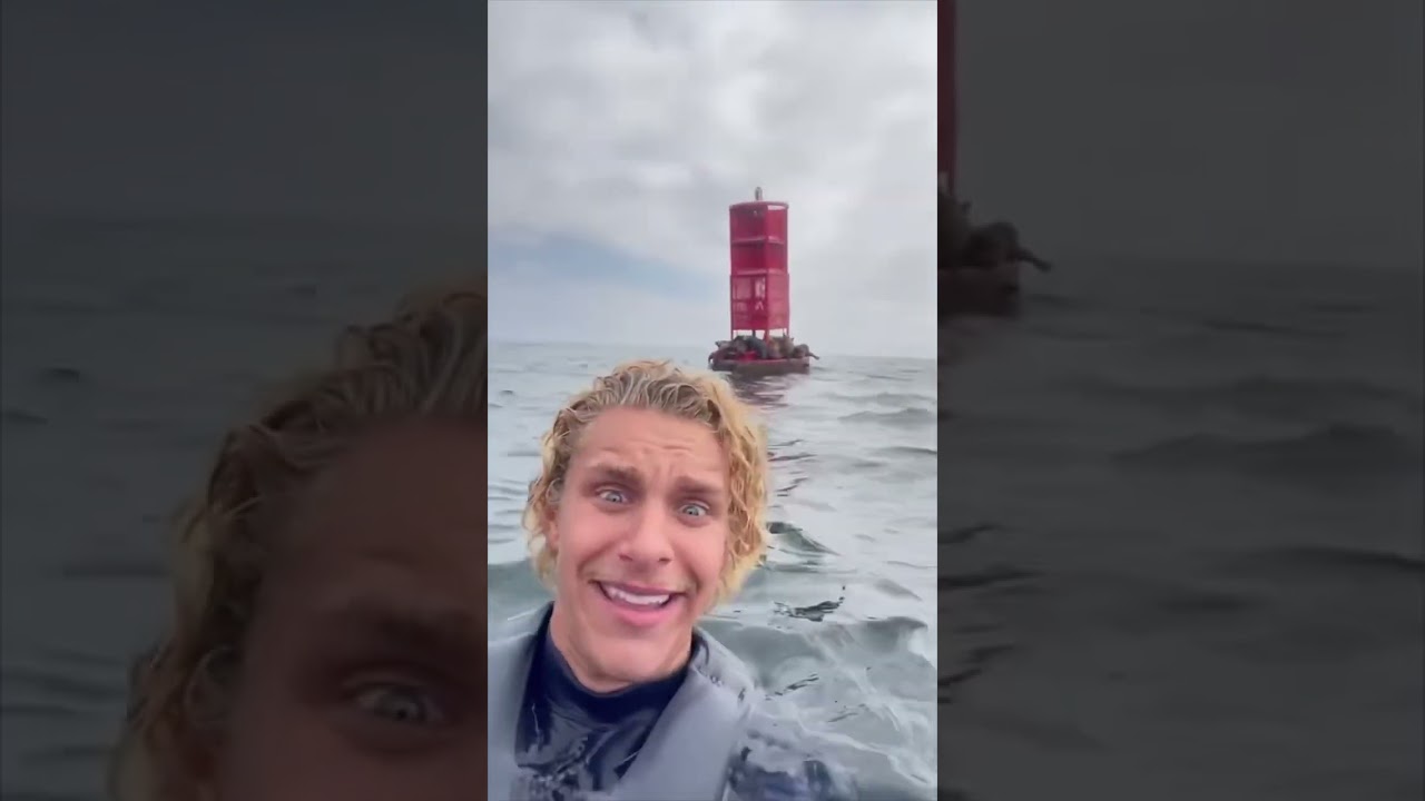 LOST AT SEA WHATS UNDER THE BUOY 🛟 #youtubeshorts #shortsvideo #shorts #trendingshorts
