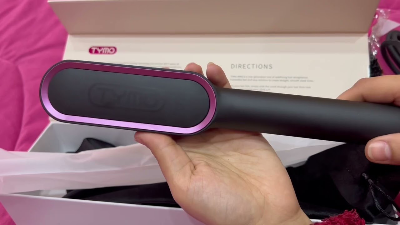 Tymo hair straightening   ريفيو مشط الشعر الحراري تايمو /tymo