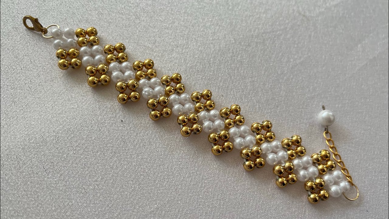 Easy and simple bracelet tutorial…🤍