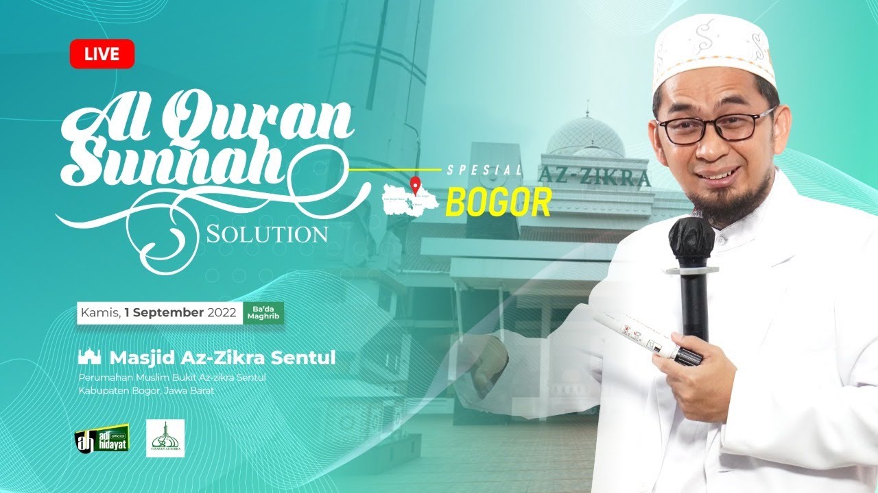 [LIVE] Kajian AQSO: Spesial Bogor - Ustadz Adi Hidayat
