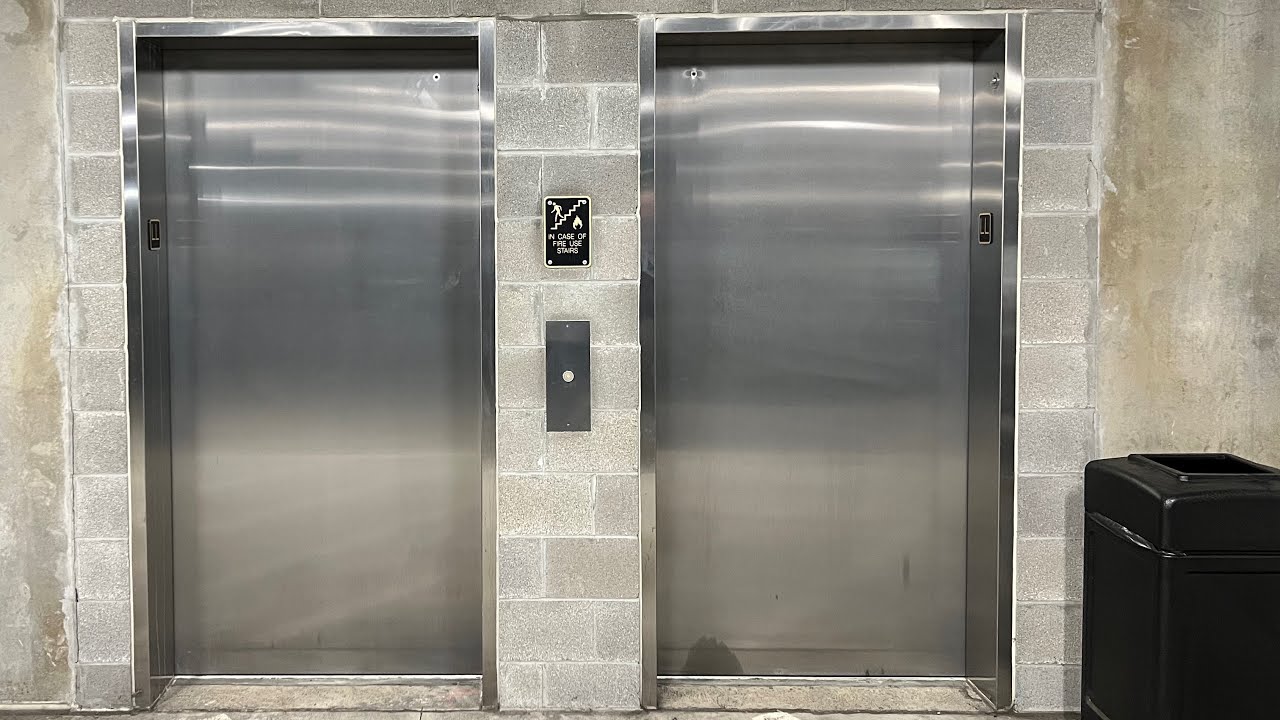 Epic KONE Ecodisc elevators at Langley Garage Knoxville TN