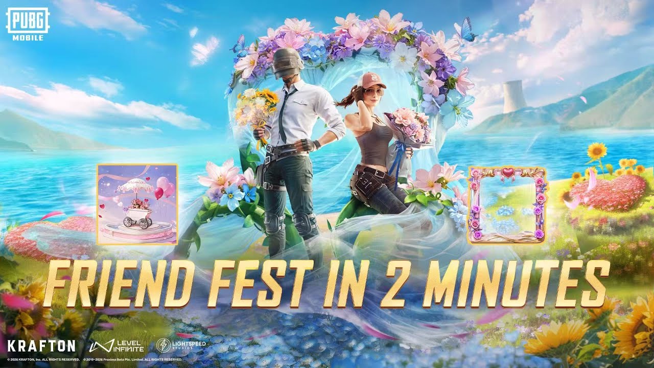 PUBG MOBILE | The exclusive romance of FRIEND FEST is here!✨