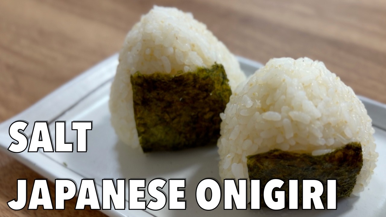 Japanese Salt Onigiri | Simple Rice Balls (No Talking)