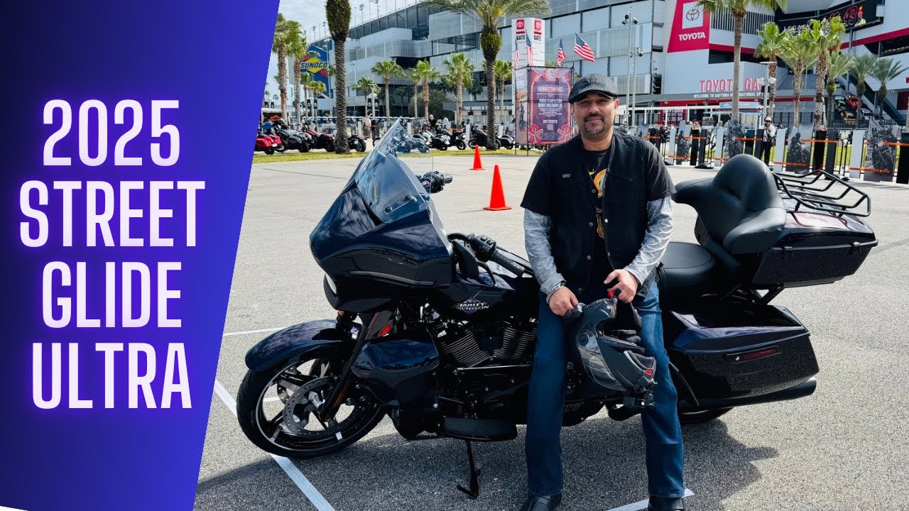 2025 Street Glide Ultra in the beautiful Mystic Shift color - Demo Ride