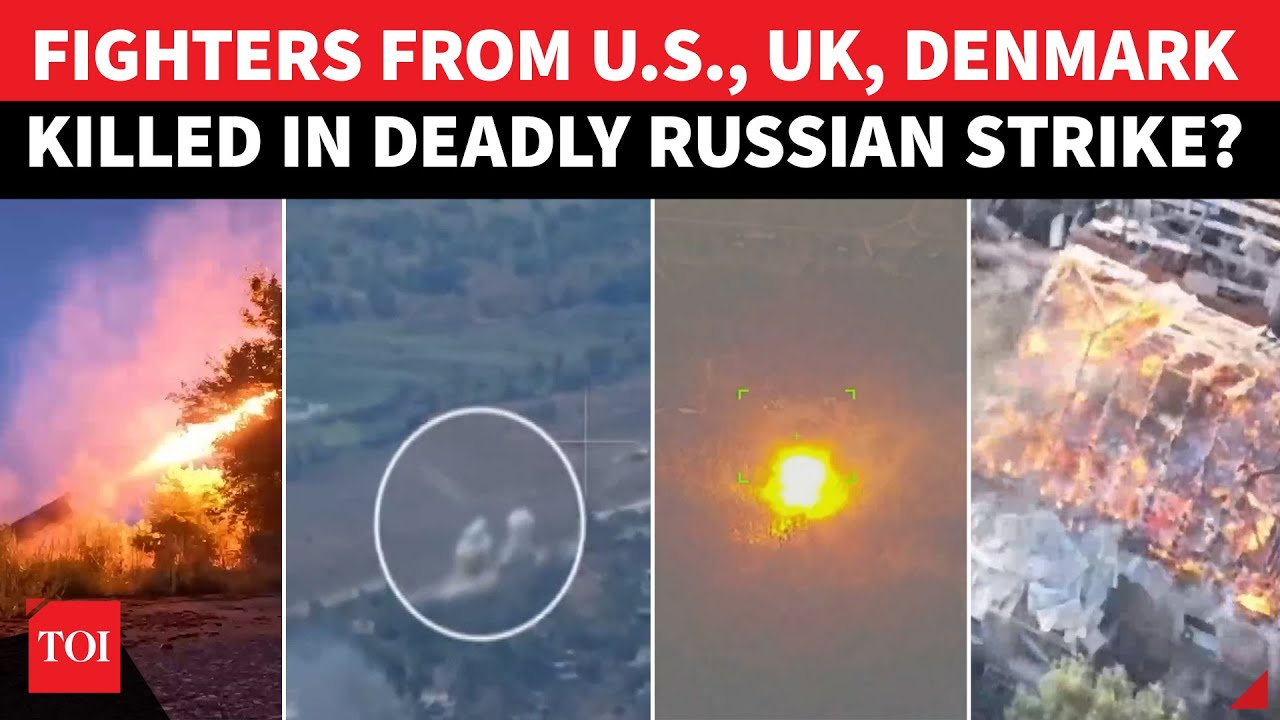 Russia BOMBS American, British, Danish Fighters' Base; 100+ Killed In Just 1 Hit Before Alaska Meet