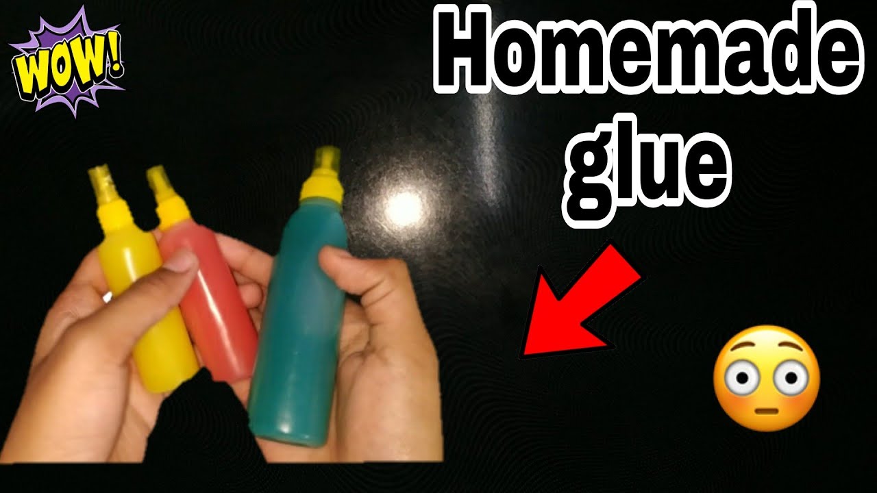 How to make simple easy glue with guar gum| Homemade simple easy slime glue with guar gum