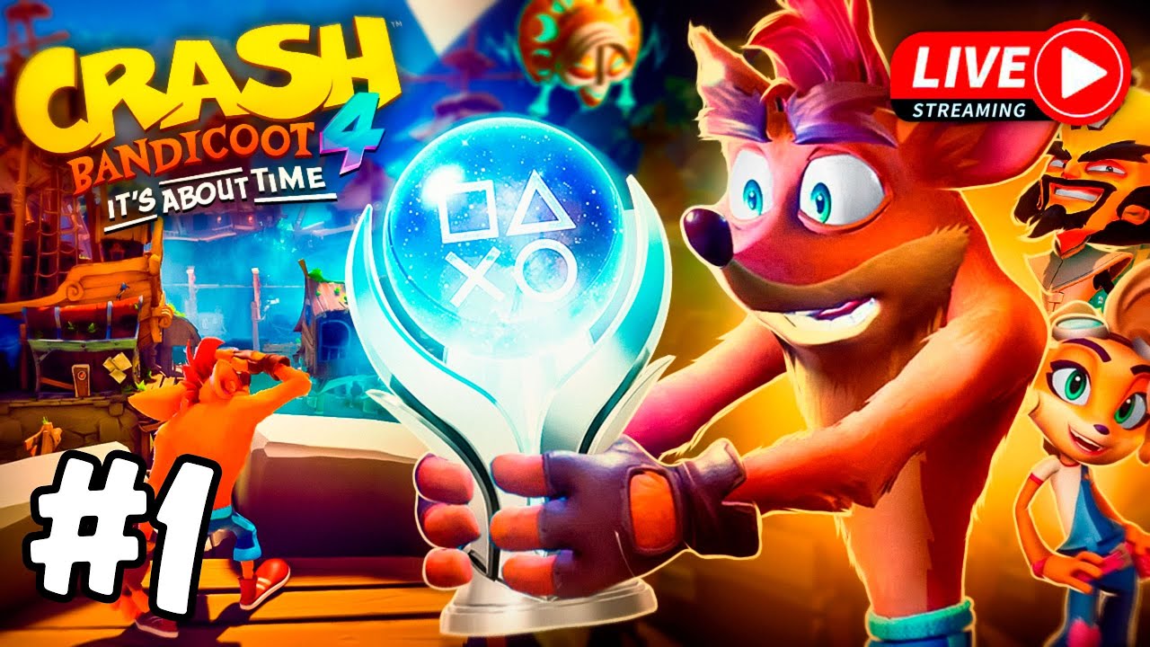 CRASH BANDICOOT 4 – POR QUE EU RESOLVI PLATINAR ISSO?