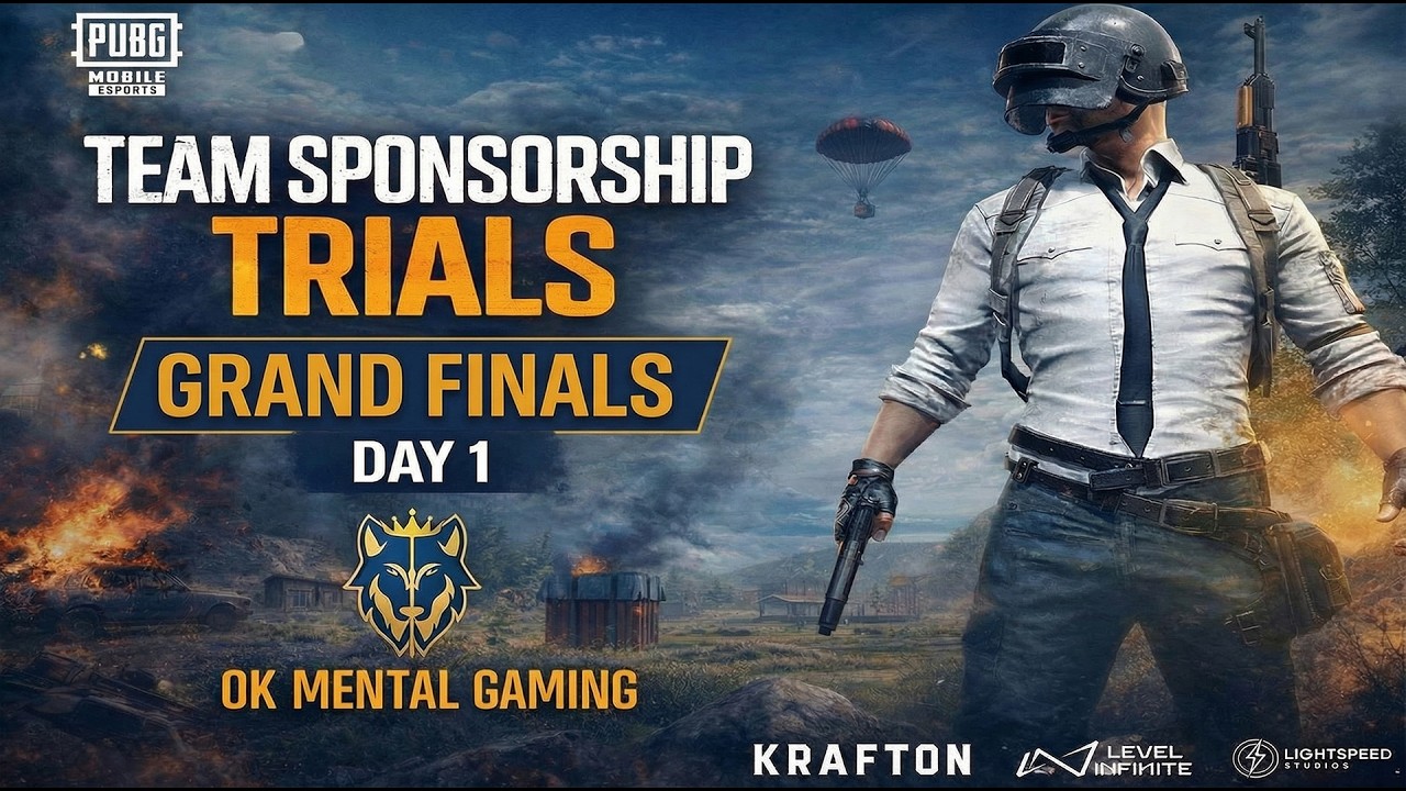 Finals Day 1 - Teams Trials for Sponsorship by OK MENTAL GAMING | PUBG Mobile Esports Tournaments
