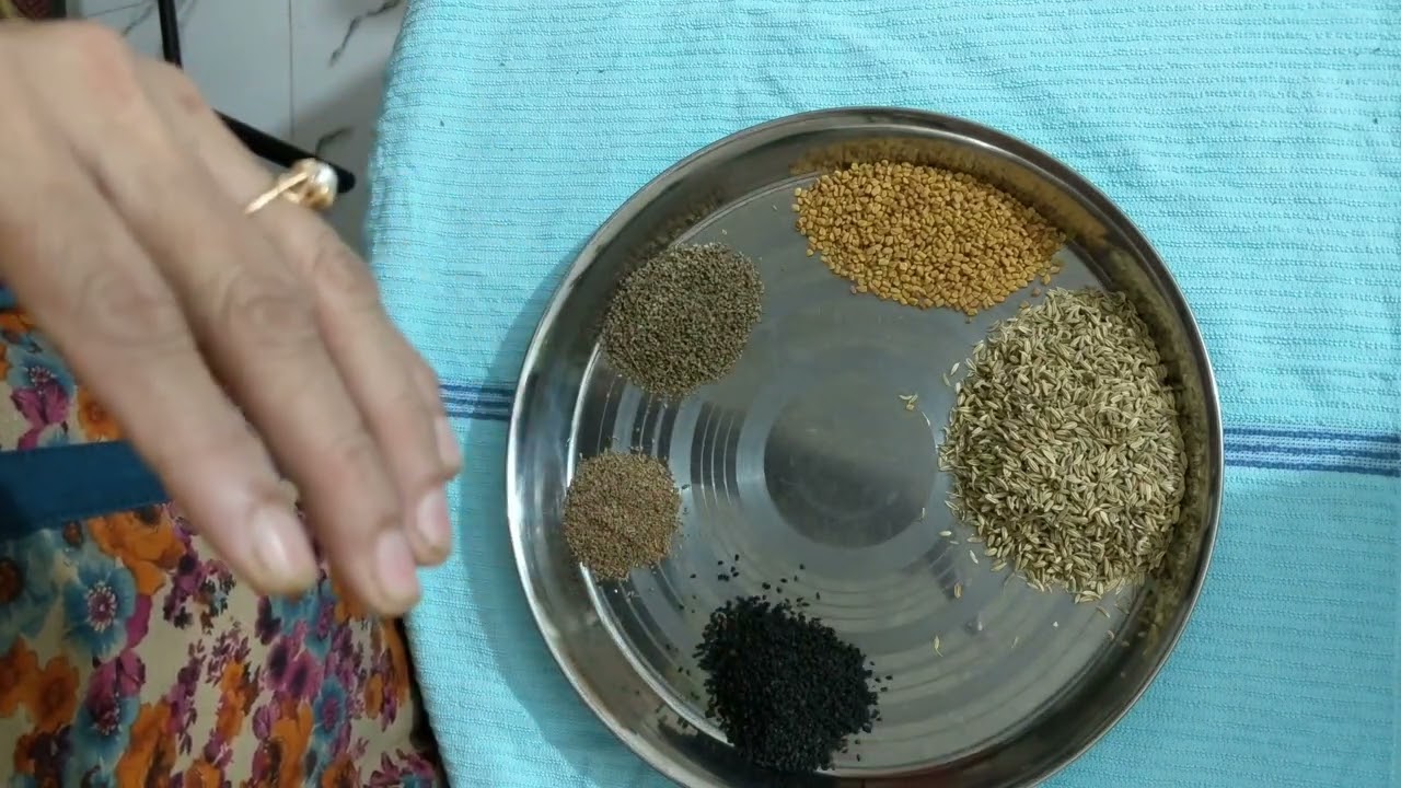 পাঁচফোড়ন তৈরি প্রণালী- Making of Pachforon Spices.