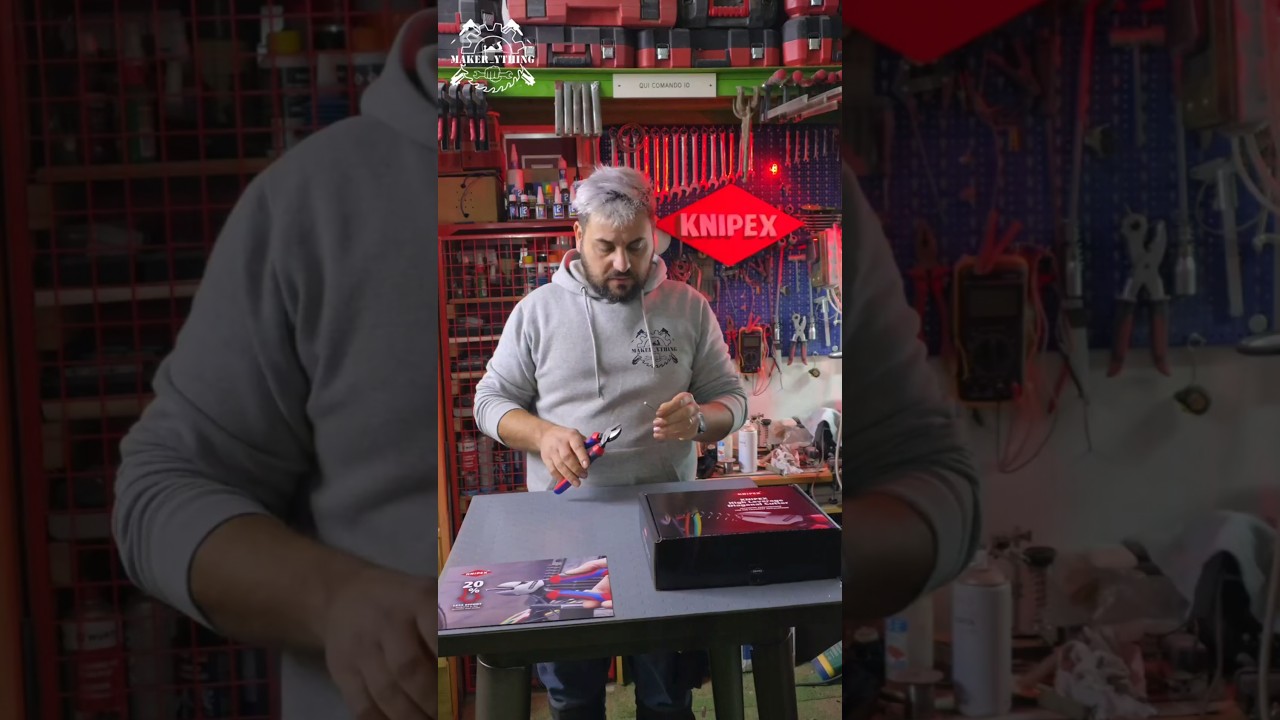 taglio netto con minimo sforzo #maker_ything #knipex #tools