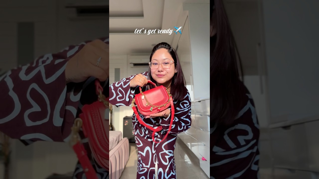 get ready with me for goa ✈️ RED HOT❤️&zwj;🔥🥵 #shorts #grwm #outfit #ashortaday