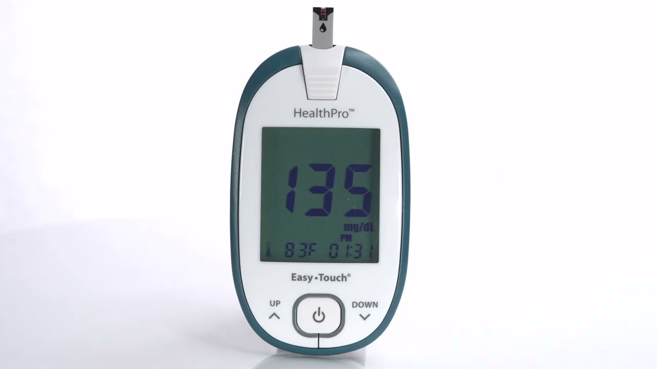 Monitor Your Health with Confidence &mdash; EasyTouch&reg; HealthPro&trade; Glucose Monitoring System