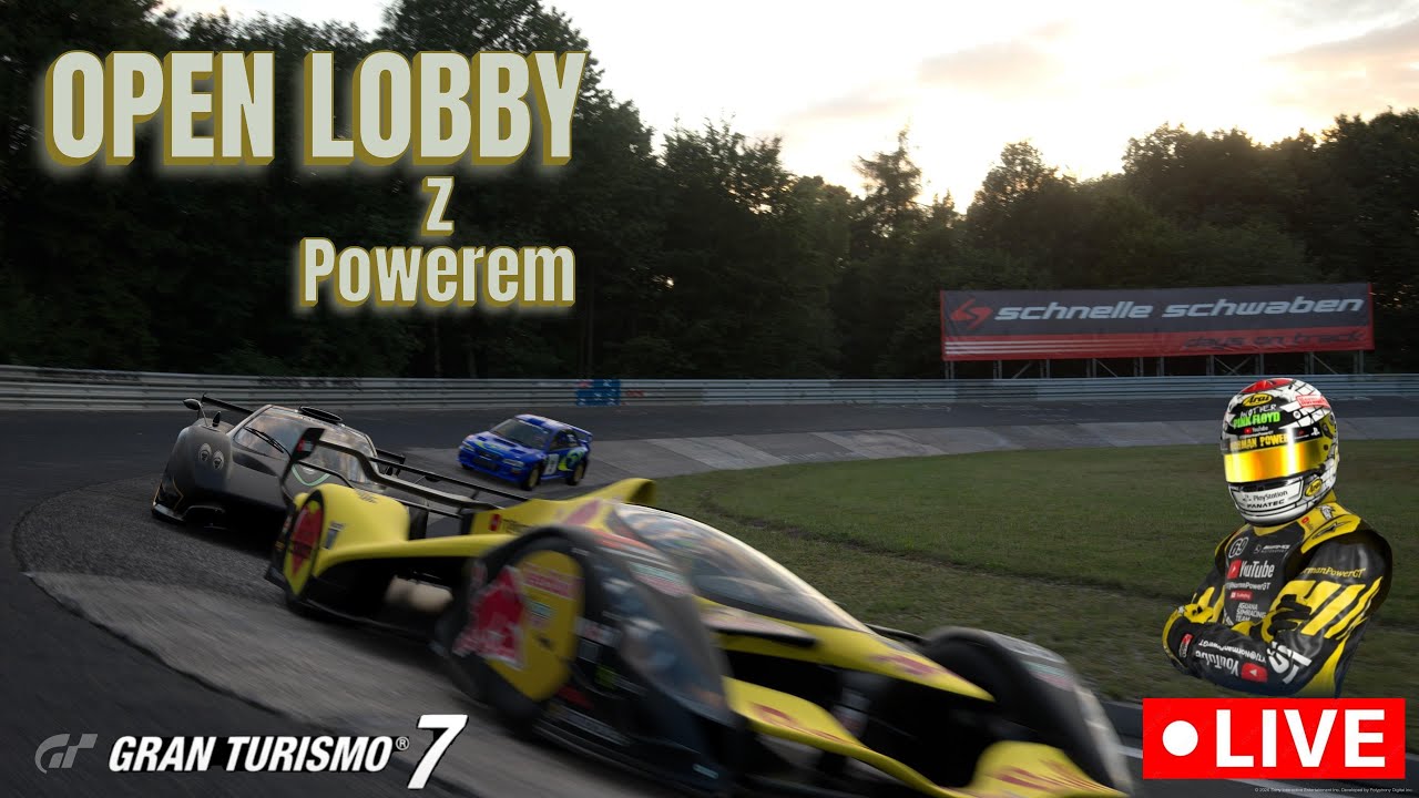Gran Turismo 7 / OPEN LOBBY z Powerem #42 / Szutry, Nurb i CGV
