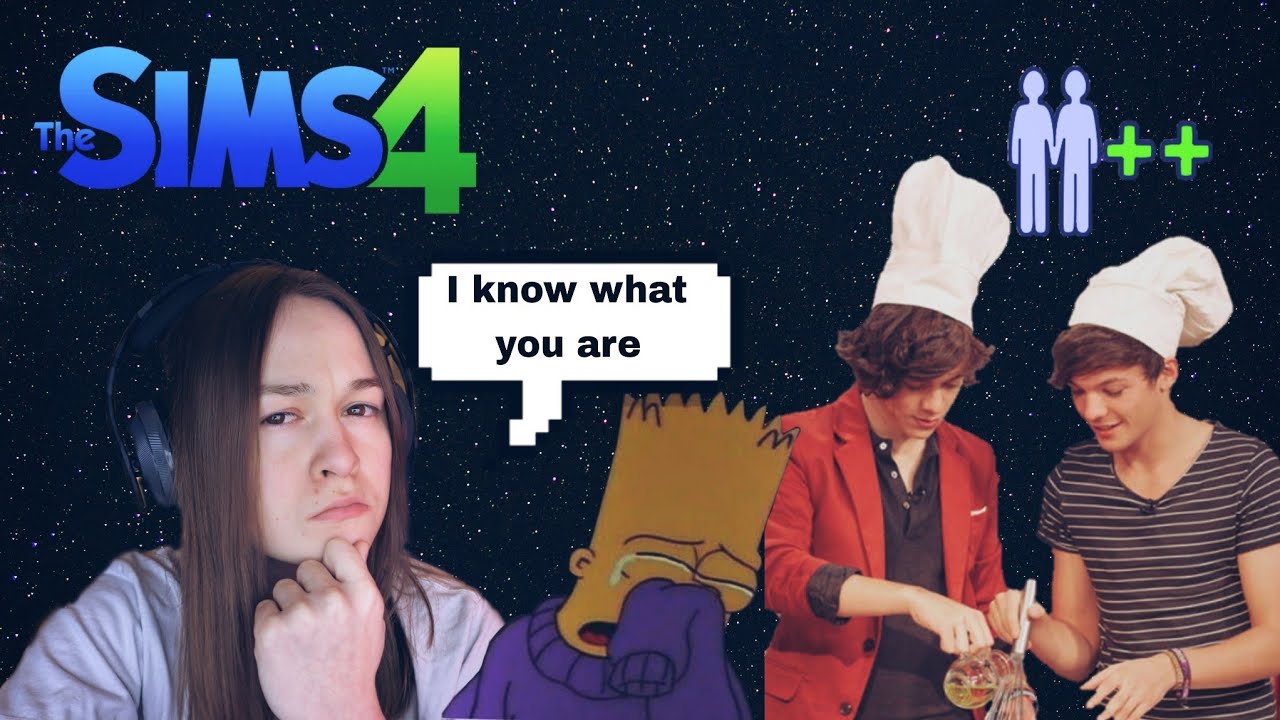 KRISTA IS A LARRY? | THE SIMS 4 ASYLUM CHALLENGE #2