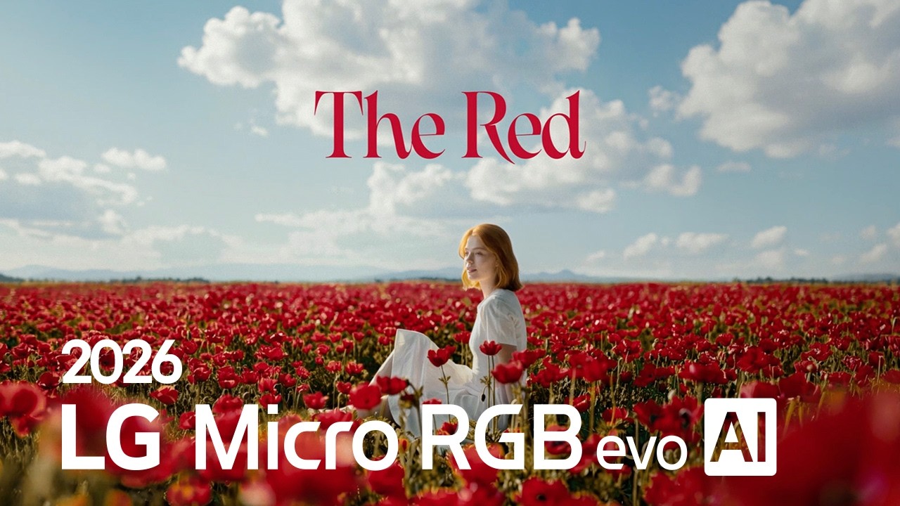 2026 LG Micro RGB evo AI: Красный I LG