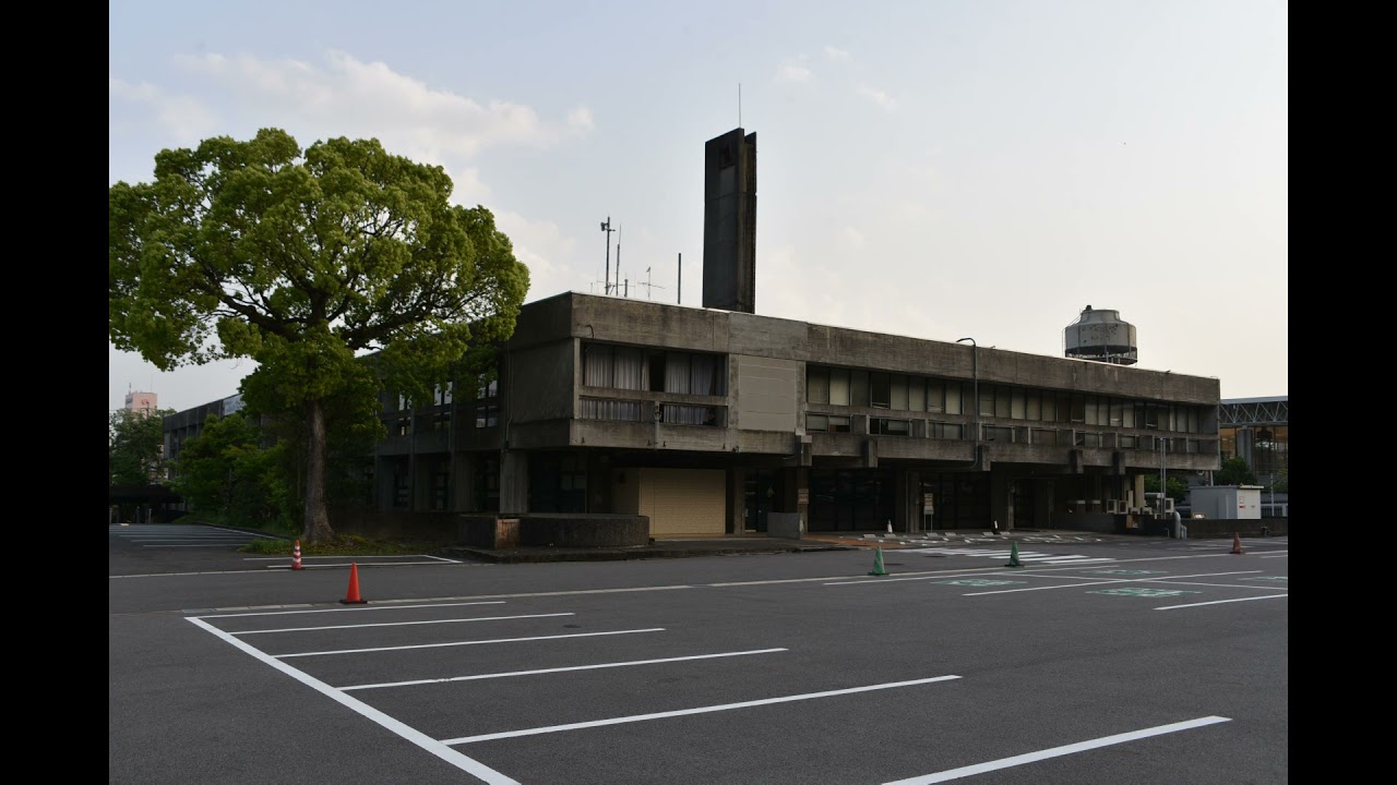 旧伊賀市役所　ミュージックサイレン　18時　新世界より『家路』【ほぼ直下録音・静止画】