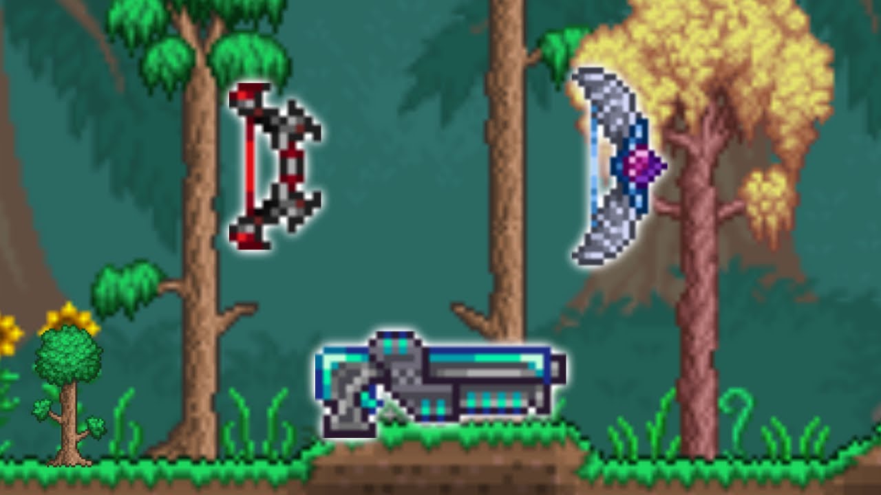 A MELHOR ARMA para DERROTAR cada BOSS no Terraria