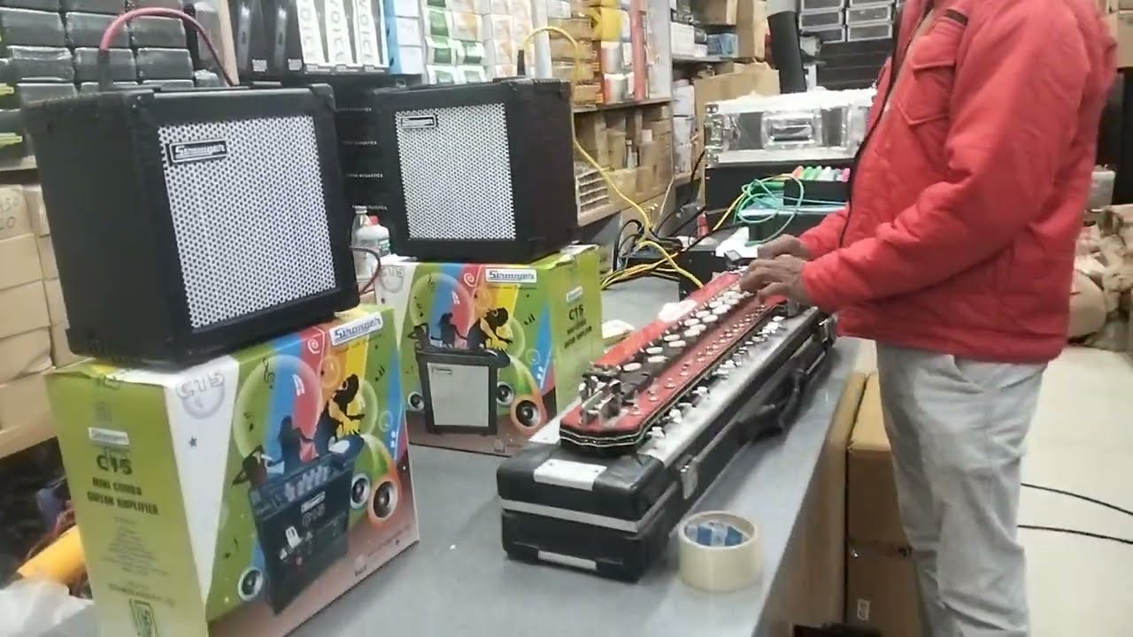  Stranger C15 CUBE for Banjo constomer from Delhi ✨☎️| Banjo Amplifier | Banjo Guru | Rafi Sulaimani