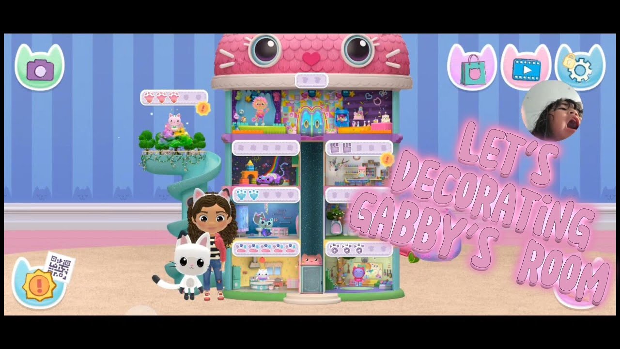 Играем в кукольный домик Габби, фильмы, игры, давайте украшать!