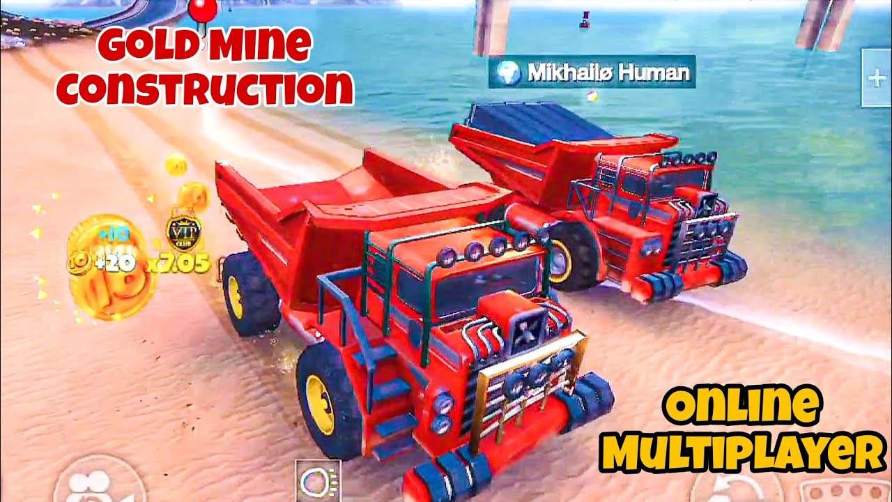 Constructing Frozen Valley Gold Mine With Friends - Off The Road Multiplayer | OTR Update