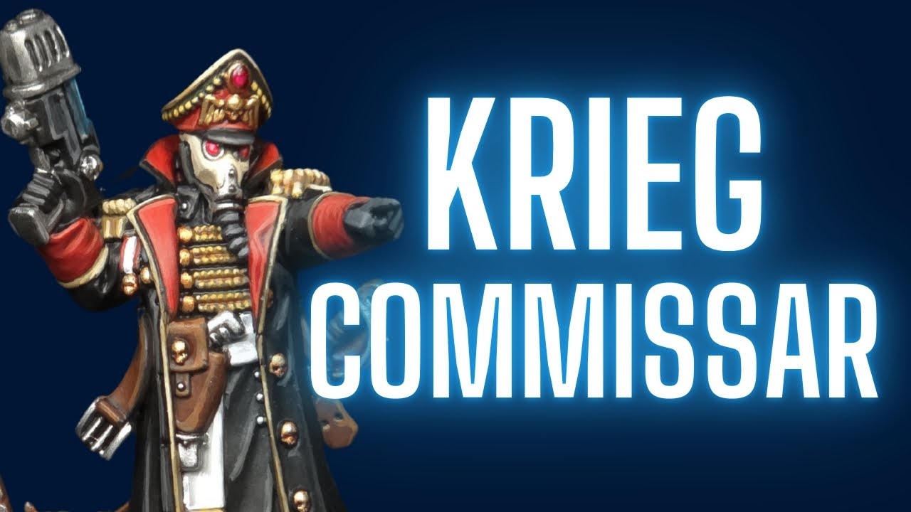 How to Paint Death Korps of Krieg Commissar