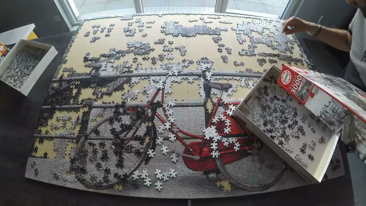 Time-lapse puzzle (3000 pièces) « Amsterdam »