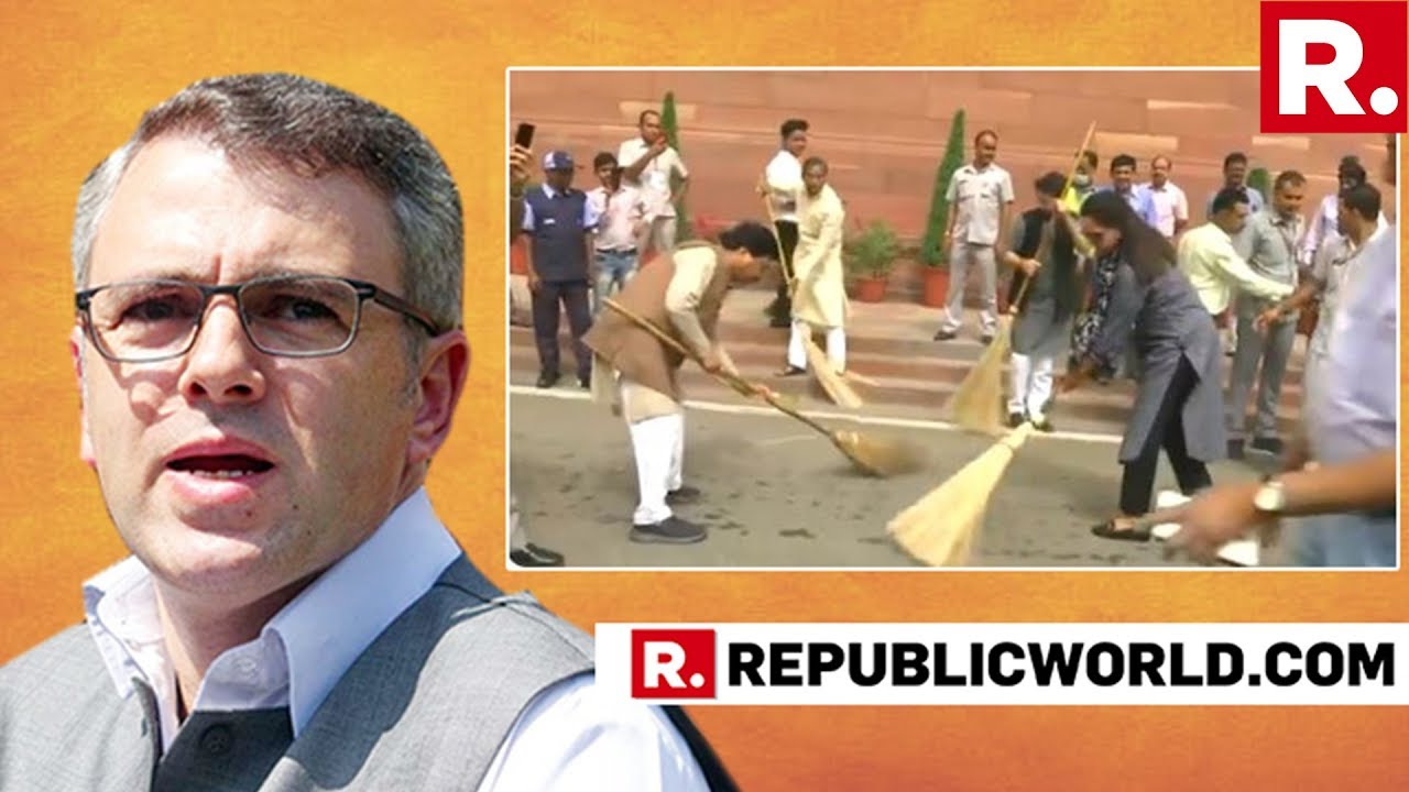 Omar Abdullah Mocks Hema Malini, Tells Her To Practice Her Broom-Work